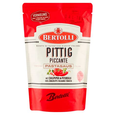 Bertolli Pastasaus Piccante Per Stazak G