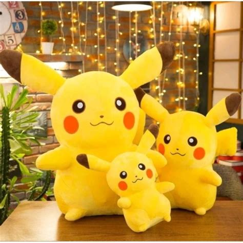 Jual Tokosania Boneka Pokemon Pikachu Ukuran Cm Bahan Halus Lembut