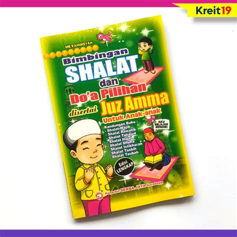 Jual Buku Tuntunan Shalat Anak Bergambar Disertai Juz Amma Dan Doa Buku