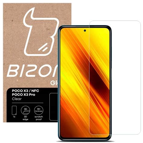 Szkło Hartowane Do Xiaomi Poco X3 Nfc Pro Clear Bizon Sklep EMPIK