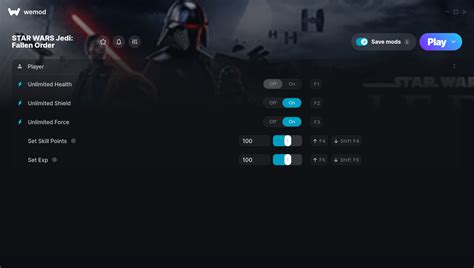 Star Wars Jedi Fallen Order Cheats And Trainer For Epic Games