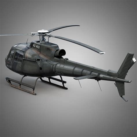 유로콥터 AS 350 N3 3D 모델 $199 - .3ds .dae .fbx .flt .obj .max .unknown - Free3D