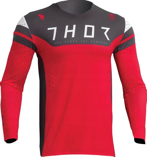 Odzie Motocyklowa Thor Bluza Na Crossa Prime Rival Red Charcoal