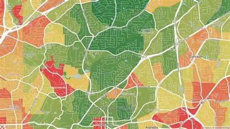 The Safest And Most Dangerous Places In North Decatur Ga Crime Maps