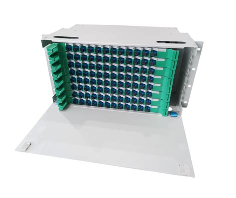 FTTH Outdoor Indoor Rack Mounted ODF 4ru 96 144 Cores Fiber Optic Patch