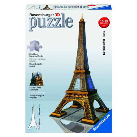 Eiffel Tower 3D Puzzle - Smart Kids Toys