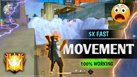 How To Increase Movement Speed In Free Fire Movement Speed Kaise