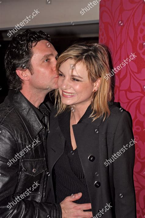 French Actress Fabienne Babe Her Boyfriend Editorial Stock Photo