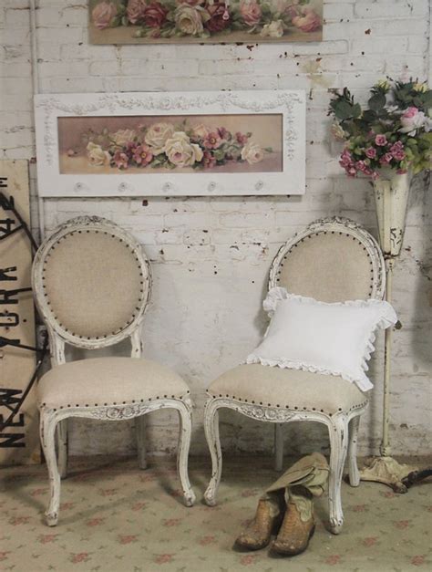 Shabby Chic Painted Kitchen Chairs Cabinets Matttroy