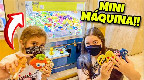 VOLTAMOS NA MINI MÁQUINA DE PEGAR PELÚCIAS E PEGAMOS UM MONTÃO YouTube