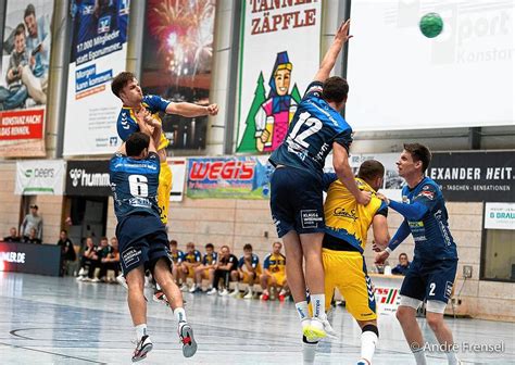 Handball Reserve der HSG Konstanz muss sich mit einem Punkt begnügen