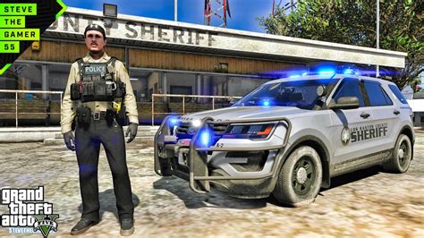 GTA 5 Mods Lspdfr Sheriff Monday Patrol GTA 5 LSPDFR MODS ROLEPLAY