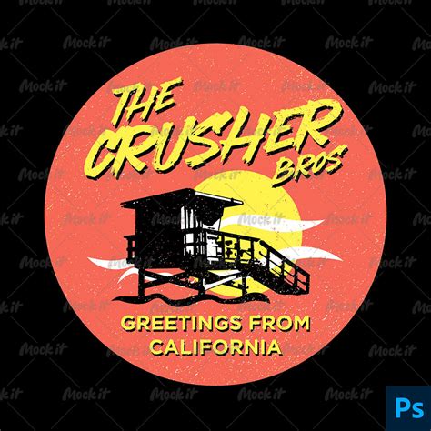 Crusher Merch Design – Pixel Sauce