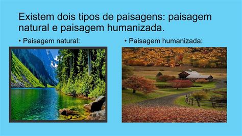 Tipo De Paisagem Explica O Para O Ano Fundamental I Uso