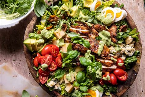 Rooster Cobb Salad With Avocado Ranch Tasty Made Simple