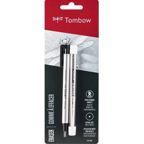 Tombow Mono Zero Eraser Value Pack Round 23 Mm