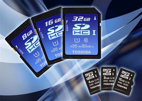 toshiba  launch  worlds fastest sdhc memory card techpowerup