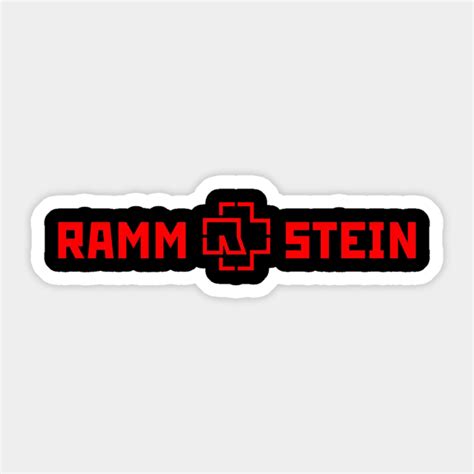 Detail Rammstein Logo Sticker Koleksi Nomer 13