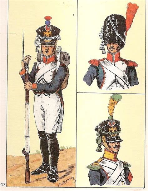 French 42nd Line Infantry Fusilier Grenadier And Voltigeur 1809 French Army Napoleon