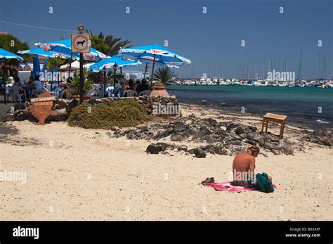 Playa De Corralejo Fuerteventura Stockfotografie Alamy