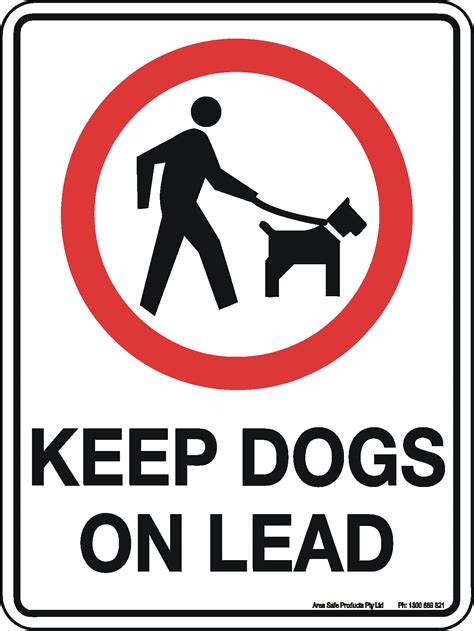 Keep Dogs On Lead Sign