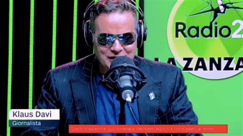 Klaus Davi confessa Sono gay ma solo attivo I boss della ndrangheta Per lo più bisessuali