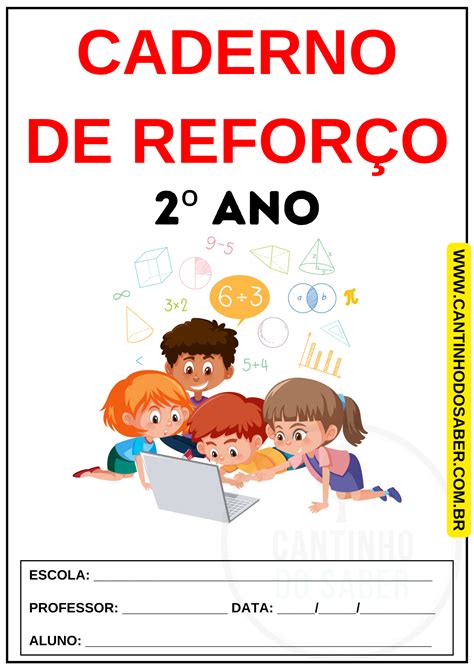 Caderno De Reforço 1 E 2 Ano Pdf BRAINCP