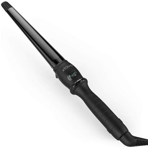 Xtava Twist Curl Curling Wand 1 To 15 Inch Professional Hair Wand With Ceramic Barrel Cool