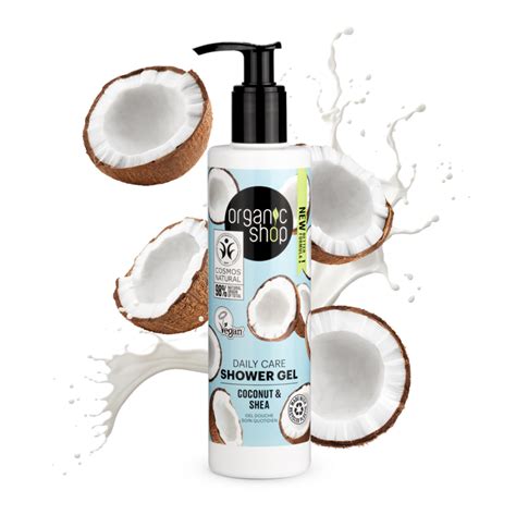 Gel Douche Noix De Coco Et Karit Natura Siberica Tunisie