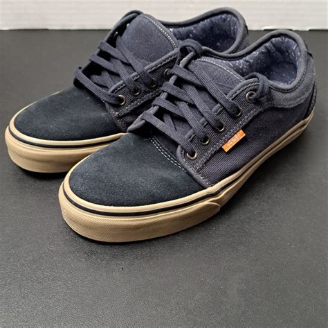 Vans Shoes Vans Pro Chukka Low Blue Suede Canvas Ultracush Skate