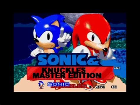 Sonic Hack Longplay Sonic Knuckles Master Edition SHC21 Knuckles