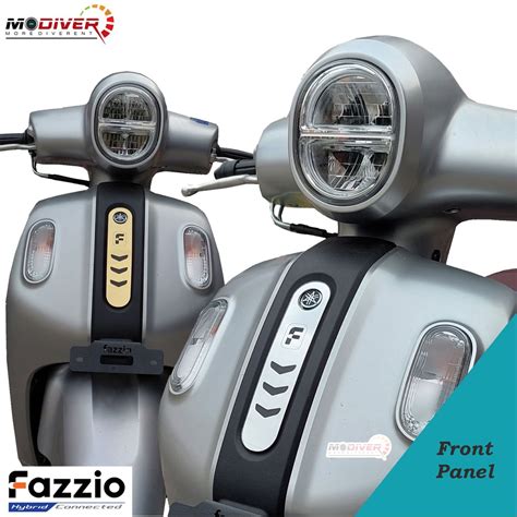 Jual Garnis Depan Yamaha Fazzio Front Panel Garnish By Modiver Shopee