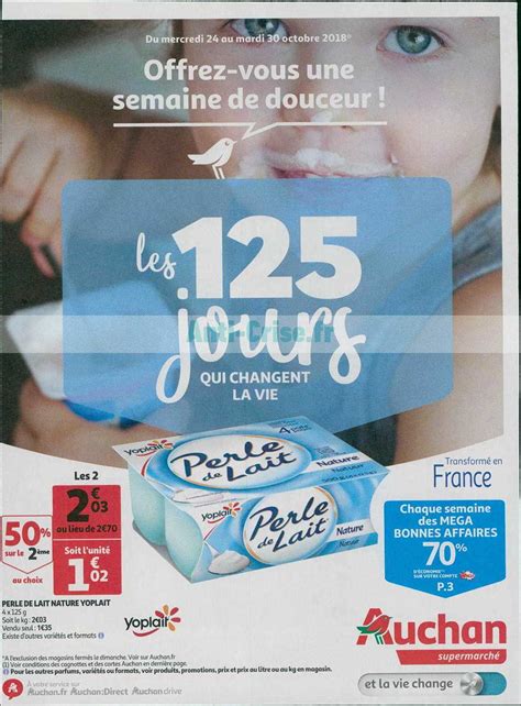 Anti Crise Fr Catalogue Auchan Supermarch Du Au Octobre