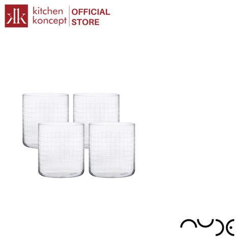 Bộ Ly Finesse Whisky DOF NUDE 4 Cái Shopee Việt Nam