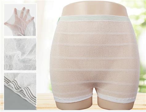 Stretchable And Breathable Mesh Disposable Underwear For Postpartum