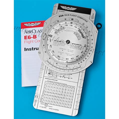 Asa E6b Metal Flight Computer