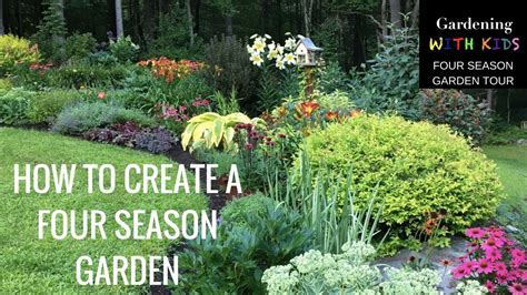 HOW TO CREATE A FOUR SEASON GARDEN, GARDEN DESIGN TIPS AND TRICKS – Gardening Videos