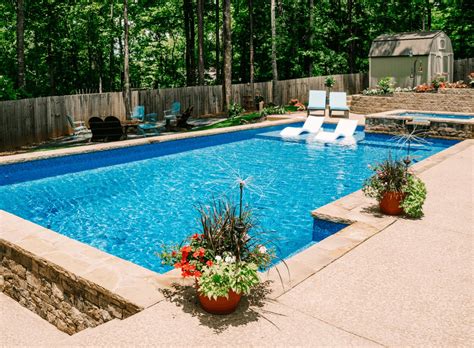 Vinyl Pool Coping And Decking Latham Pools