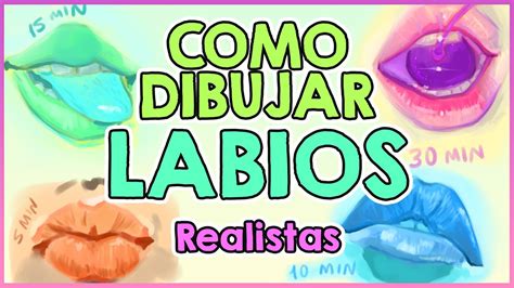 Como PINTAR LABIOS Realistas ARTE DIGITAL Proceso SPEEDART YouTube