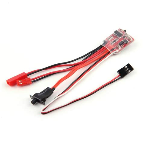 Rc Esc A Brush Motor Speed Controller W Brake For Rc Car Boat Tank