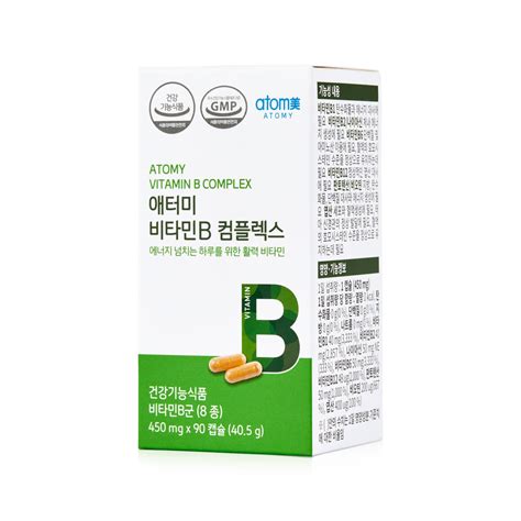 Водорастворимый комплекс витаминов группы В Atomy Vitamin B Complex 90 ...