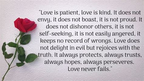 What Is The Love Is Patient Kind And Never Fails Poem Love Is