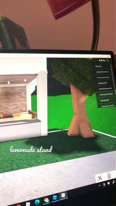 Lemonade Stand In Bloxburg 🍋 Youtube