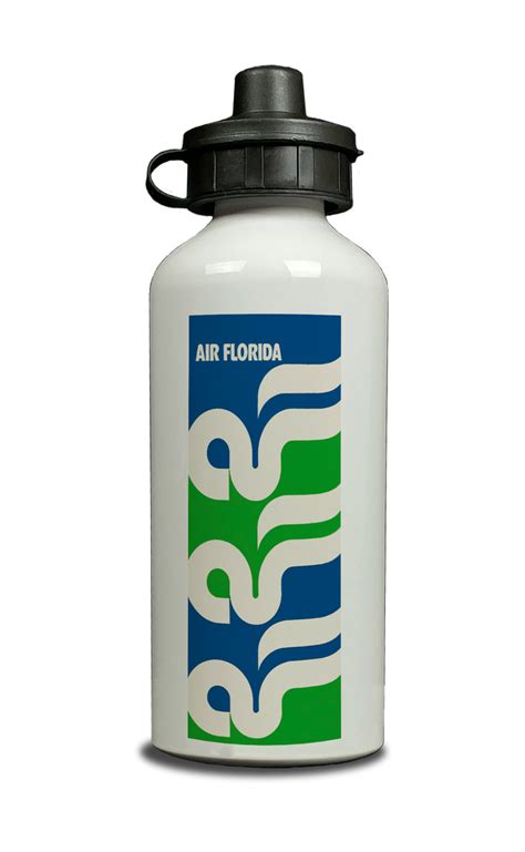 Air Florida Logo Aluminum Water Bottle – Airline Employee Shop