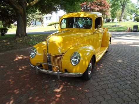 1940 Ford Pickup Truck Flat Head Motor Super Nice For Sale