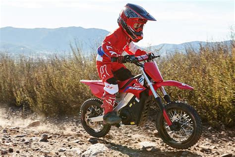 Honda Unveils First Electric Crf Au
