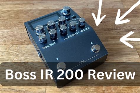 Unlock New Creative Potentials With Boss Ir 200 Review Eguitar Mania