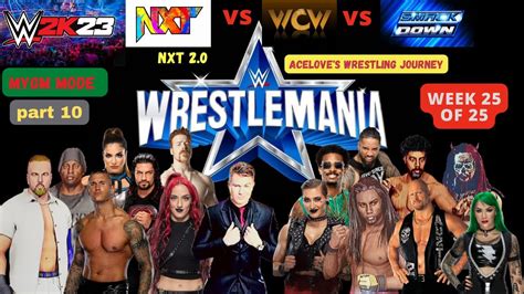 Wrestlemania PPV Will Be Tonight And Aftermath WWE 2k23 MyGM Mode