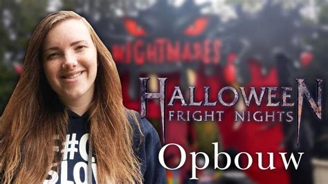 Walibi VLOG Volledige Opbouw Halloween Fright Nights 2019 YouTube