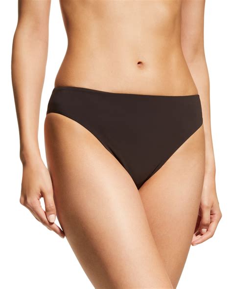 ANEMOS The Midi High Cut Bikini Bottom Neiman Marcus